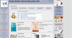 Desktop Screenshot of csukalib.hu