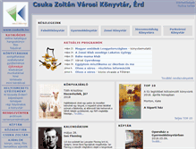 Tablet Screenshot of csukalib.hu